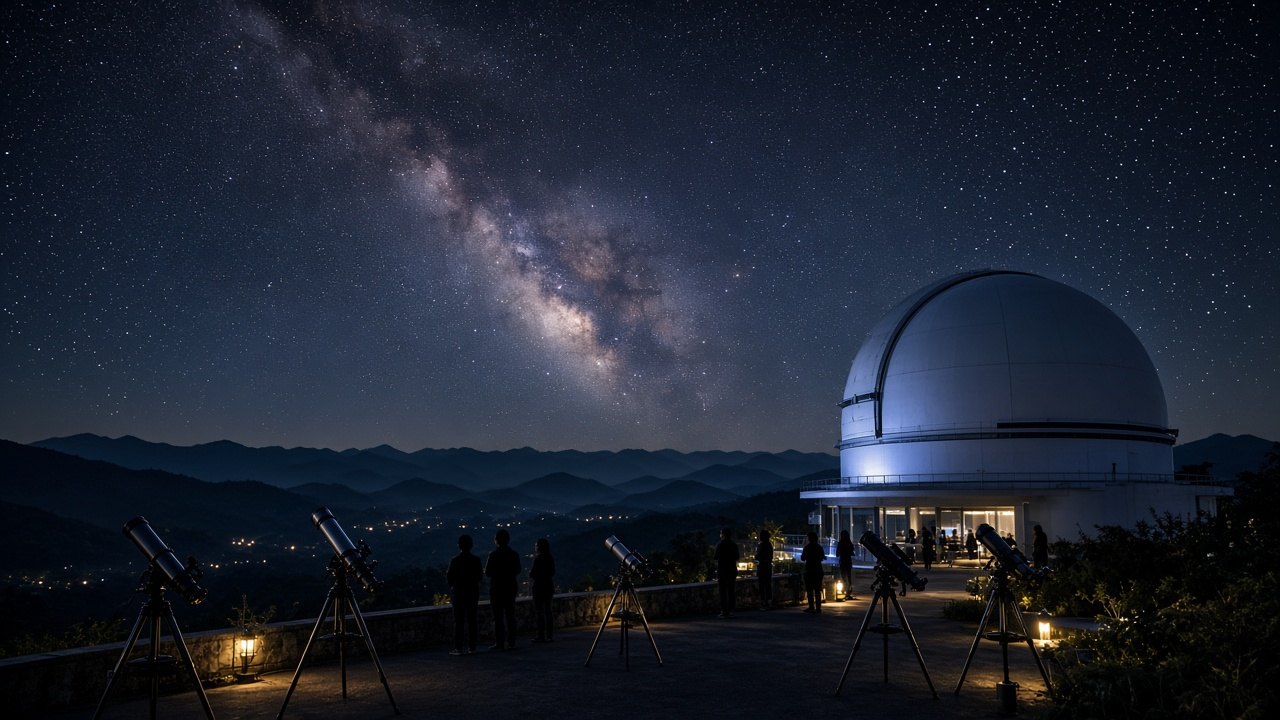 Night telescopes at Princess Sirindhorn AstroPark