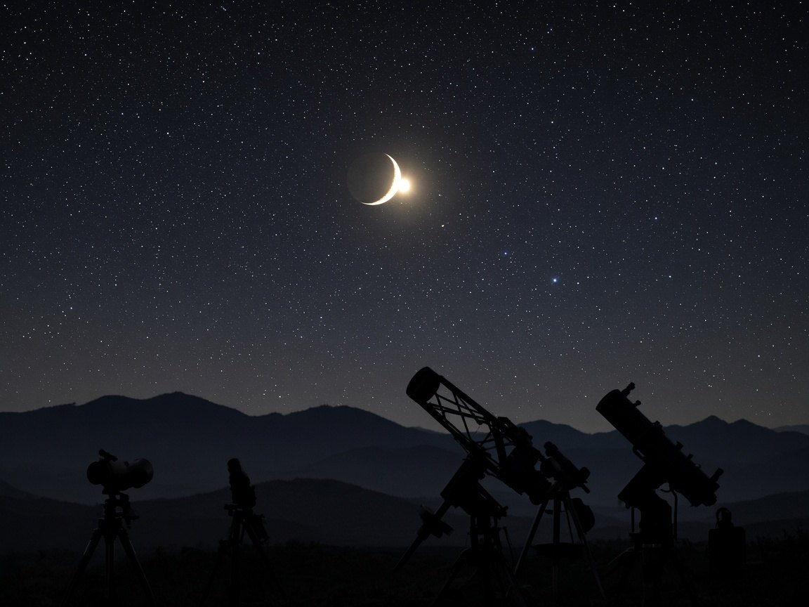 Moon occultation of Venus over northern Thailand